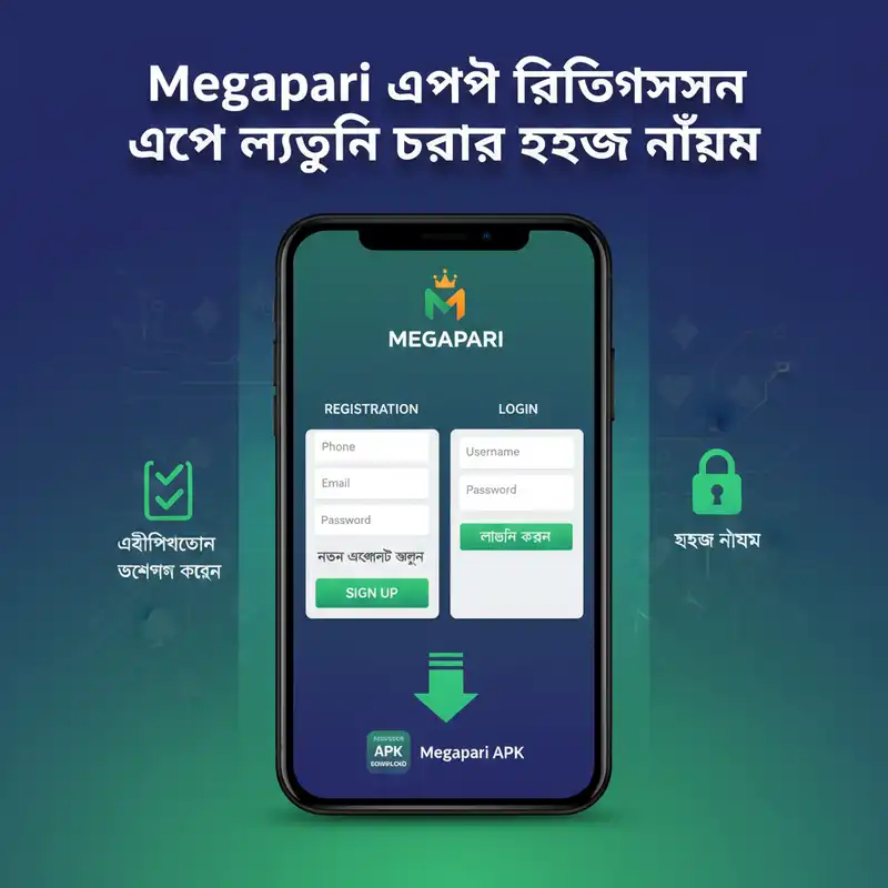 Megapari APK রেজিস্ট্রেশন গাইড